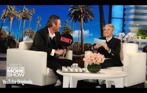 Blake Shelton Plays Kinky or Drinky with Ellen