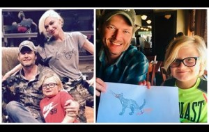 Blake Shelton and Zuma Rossdale Bonding Moments