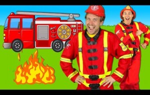 Firefighters Song for Kids - Fire Truck Song - Fire Trucks Rescue Team