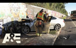 Car SMASHES Into Wall 