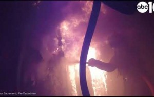 Sacramento Fire Department releases intense helmet cam footage 