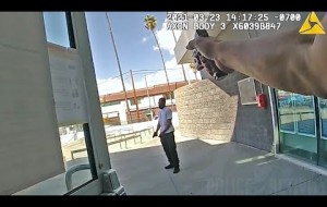 LAPD Cop Shoots Armed Man Outside The Olympic Community Police Station in Pico-Union