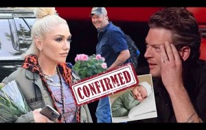 'I'm going to have a baby!' Blake Shelton cries as Gwen Stefani reveals pregnancy on Mother's Day