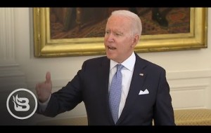 Biden Has MELTDOWN When Reporter Calls Him Out Over Mask Flip-Flop